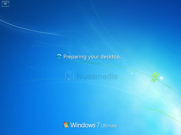 proses instalasi windows 7